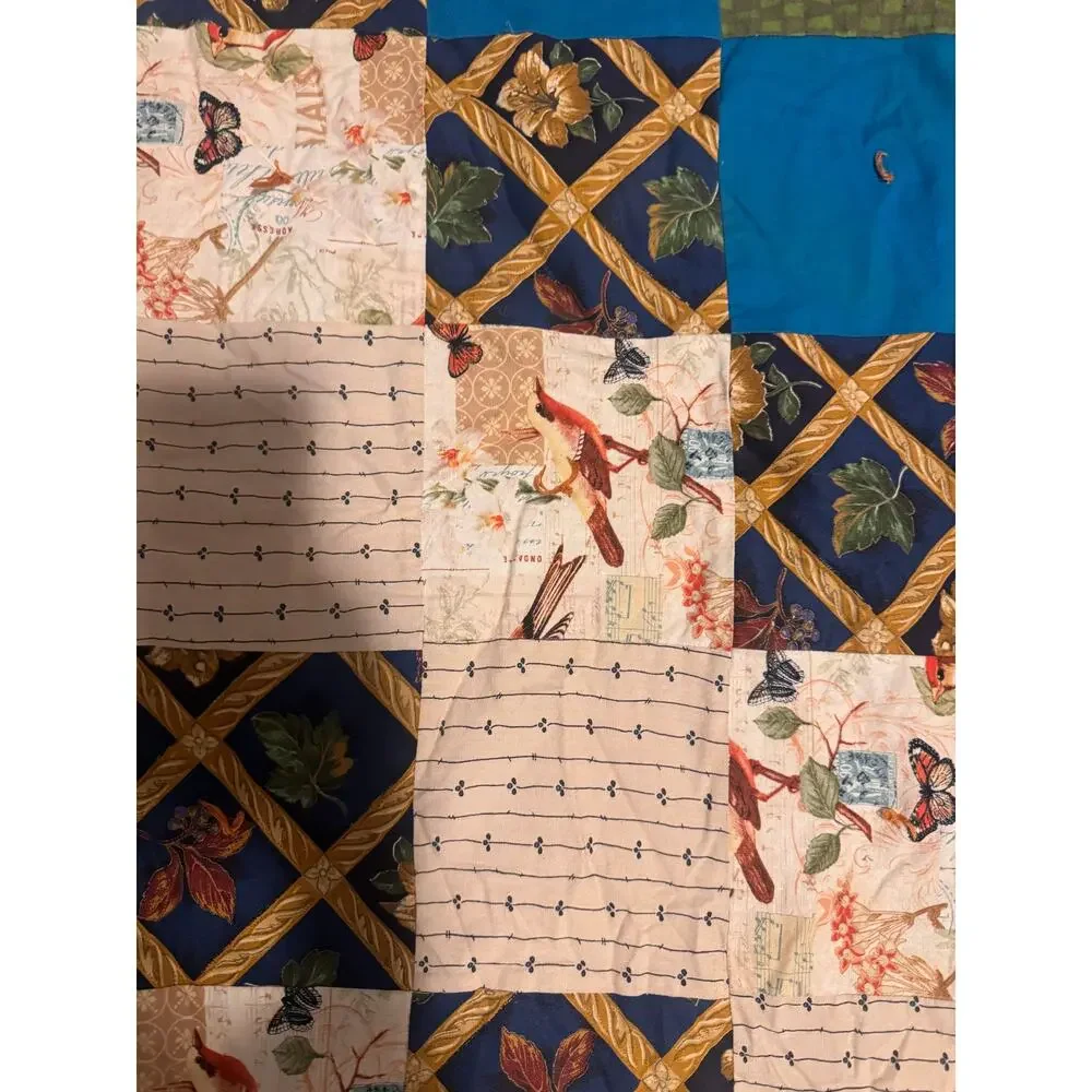 Handmade patchwork quilt
